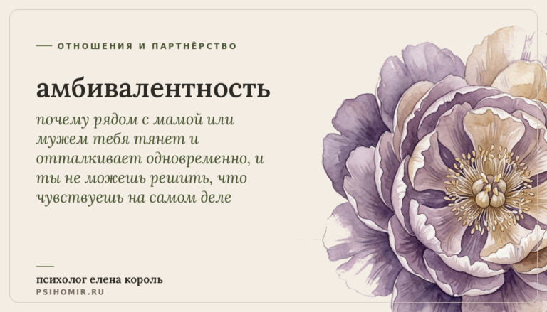амбивалентность: почему ты любишь и злишься на одного человека одновременно и как перестать разрываться между чувствами